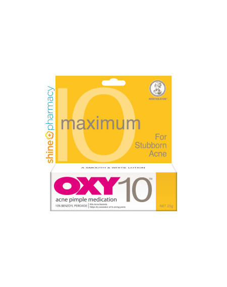 Oxy 10 Acne Pimple Medication For Stubborn Acne 25gm
