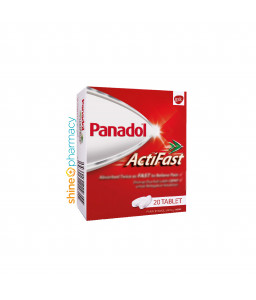 Panadol Actifast Caplets for Fast Pain Relief 20s