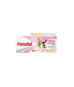 Panadol Children Chewable Tablets 120mg 2x12s