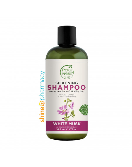Petal Fresh Silkening White Musk Shampoo 475ml