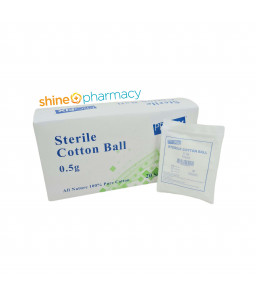 Profix Sterile Cotton Ball 20x10s [Box]
