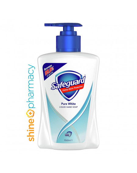 Safeguard Liquid Hand Soap 225ml - Pure White 