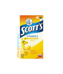 Scott's Vitamin C Pastilles Mango Flavour 50s