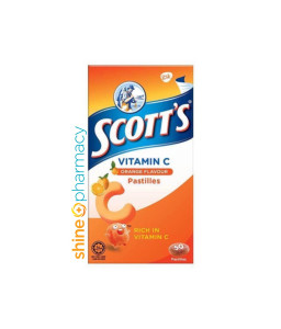 Scott's Vitamin C Pastilles Orange Flavour 50s