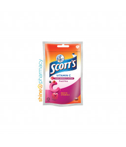 Scott's Vitamin C Pastilles Mixberry Flavour 15s [Zipper]