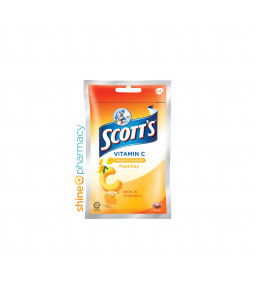 Scott's Vitamin C Pastilles Mango Flavour 15s [Zipper]
