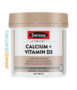 Swisse UB Calcium+vit D3 180s