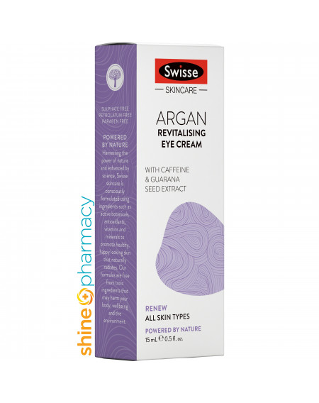 Swisse Argan Revitalising Eye Cream 15mL