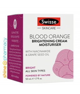 Swisse Blood Orange Brightening Cream Moisturiser 50mL