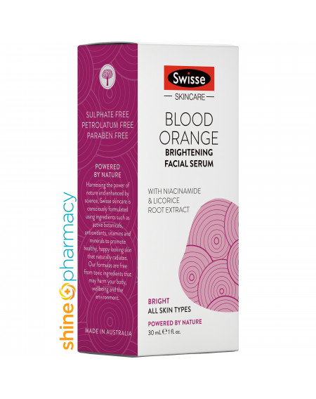 Swisse Blood Orange Brightening Facial Serum 30mL