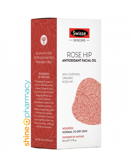 Swisse Rose Hip Antioxidant Facial Oil 50mL