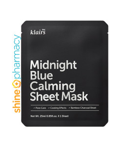 Klairs Midnight Blue Calming Sheet Mask (5pcs)
