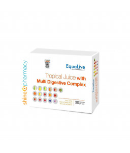 Equalive Tropical Juice with Multi Digestive Complex 30sx2gm 
