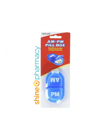 Acu Life Daily AM-PM Pill Box