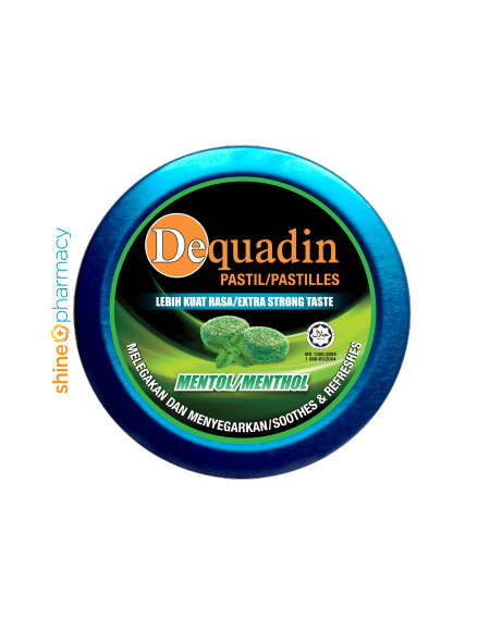 Dequadin Extra Strong Taste Menthol Pastille 46g