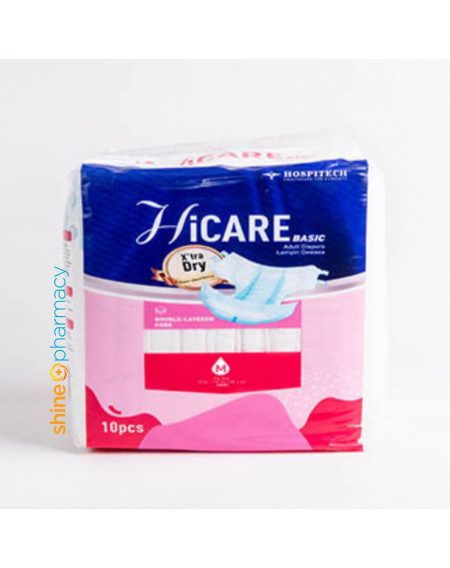 HiCARE Adult Pants Diapers M 10s