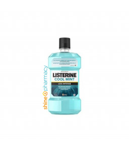 Listerine Mouthwash Cool Mint Less Intense 750mL