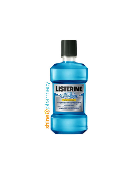 Listerine Mouthwash Bright & Clean 250mL