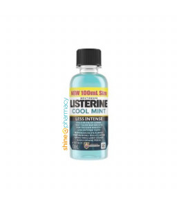 Listerine Mouthwash Cool Mint Less Intense 100mL