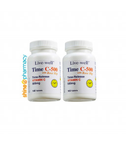 LIVE-WELL Time C-500 Rose Hip 2X100s