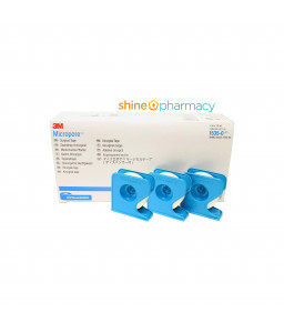 3M Micropore Surgical Tape With Dispenser 1/2"  24s (Box)