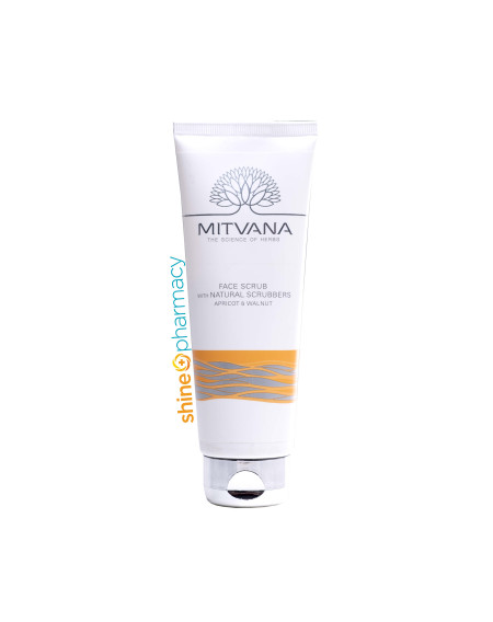 Mitvana Face Scrub With Natural Scrubbers 100mL