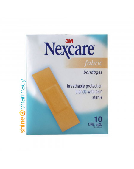 3M Nexcare Fabric Bandages 10s