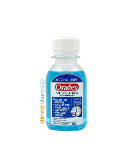 Oradex Antibacterial Mouth Wash 90mL