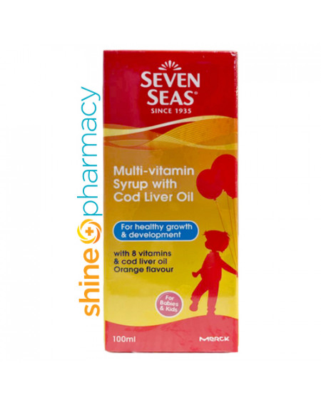 Seven Seas Multivitamin Syrup With Cod Liver Oil 100ml