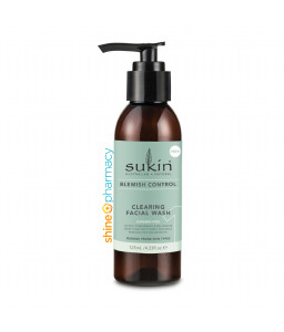 Sukin Blemish Control Clearing Face Wash 125ml