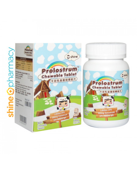Shine Prolostrum® Chewable Tablet (Milk Flavour) 60S
